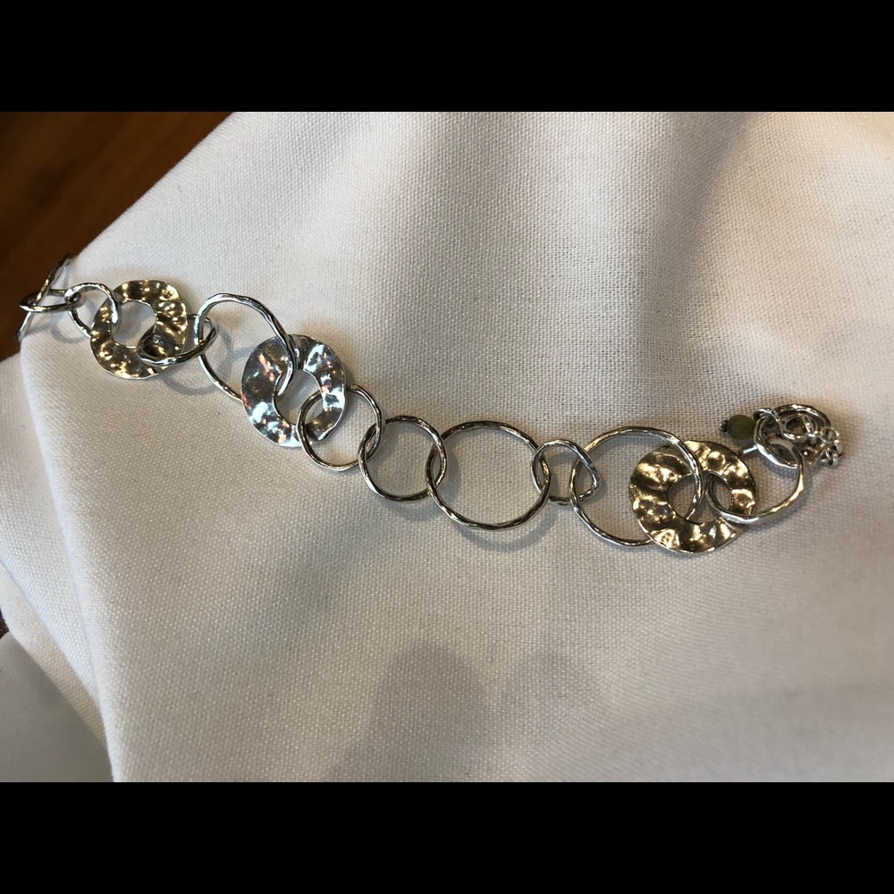 Silpada paper chain bracelet